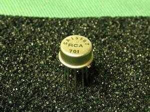 [送料込][缶][70年代] デュアルオペアンプ RCA CA1558T (uA1458系) 4個組