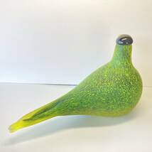 【美品】オイバトイッカ イッタラ バード iittala Oiva Toikka Bird 「Guillemot」ギルモット ヌータヤルヴィ　北欧　1994年_画像7