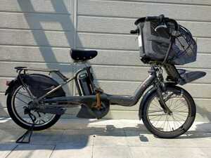  Yamaha PAS Kiss electric bike 20 -inch XDT5 2015 year interior 3 step shifting gears 8.7Ah battery * charger service being completed bicycle! 062107