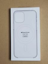 【訳】MagSafe対応 Apple 純正品◆iPhone 12 mini クリアケース アップル【並行輸入品】_画像3