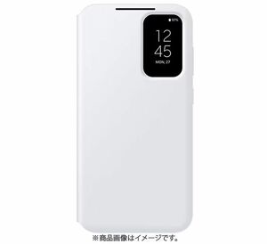 ◆Galaxy S23FE Smart View Wallet Case/White カバー ホワイト Samsung スマートビュー ウォレット ケース【並行輸入品】SCG24