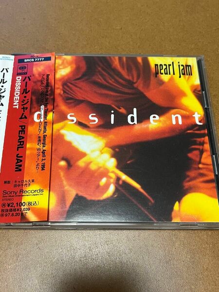 PEARL JAM/DISSIDENT パール・ジャム