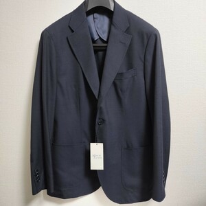 [ unused ] spring summer RING BY LES MUES( ring ja Kett company collaboration )kano Nico tailored jacket navy AB L size 