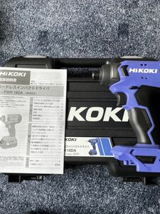 送料無料 新品 未使用 FWH18DA ケース HiKOKI ハイコーキ　旧日立工機 18v インパクト インパクトドライバー (検 ドリルドライバー 