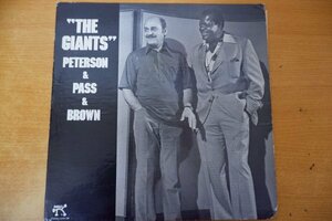 I3-136＜LP/US盤＞「The Giants」Oscar Peterson/Joe Pass/Ray Brown