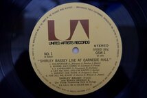 I3-198＜帯付2枚組LP＞シャーリー・バッシー / LIVE カーネギー・ホール・コンサート_画像5