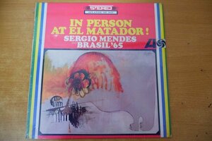 I3-261＜LP/US盤/美盤＞セルジオ・メンデス Sergio Mendes And Brasil '65 / In Person At El Matador