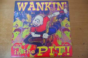 J3-009＜LP＞「Wankin' In The Pit」Spread/Red Zone・Potshot/I Can・Snuff/E To C・NOFX/Eat The Meek (Rude Boy Mix) 他