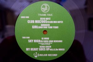 J3-034＜12inch＞Trance Rave #1「CG16 Boyz / Club Mix 2005」「Aquagen / Girl (Uhh Uhh Yeah Yeah)」他