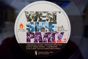 J3-042＜12inch/PROMO＞「WEST SIDE PARTY Vol. 2」2PAC&SNOOP / STILL NOT & GANGSTA（BIG PUN REMIX）他