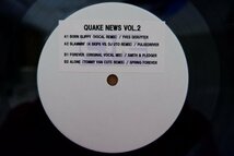 J3-190＜12inch＞「Quake News Vol.2」Yves Deruyter/Born Slippy (Vocal Remix)・Pulsedriver/Slammin' (4 Skips Vs. DJ Uto Remix) 他_画像1