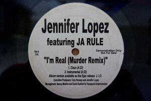 J3-266＜12inch/PROMO＞Jennifer Lopez featuring Ja Rule / I'm Real (Murder Remix)