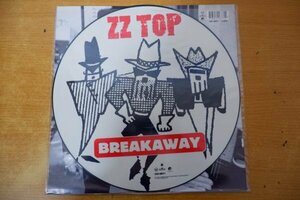 L3-067＜12inch/ピクチャー盤/美盤＞ZZ Top / Breakaway