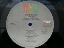 N3-180＜LP/US盤＞デヴィッド・ボウイ David Bowie / Tonight_画像4