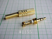 管理番号＝3E111　　自作用　φ3.5mm　ステレオミニプラグ　　#1155　　1個　　_画像3