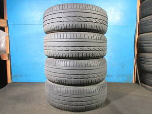 中古ブリヂストンタイヤ BRIDGESTONE TURANZA ER300☆ 205/55R16 91W 4本 №07660C 室内保管 夏タイヤ オンロードタイヤ