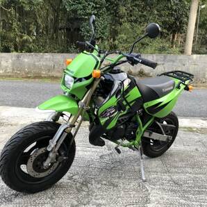 Kawasaki KSR-2 オリジナル 実働 リアキャリア  2スト (ksr1 50 110 proの画像4