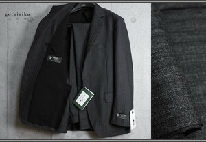  new goods Onward . mountain . large land /gotairiku AIR WEAR spring summer Britain do-meru/COLONIAL shadow stripe suit 36/A5/M/. ash /9.7 ten thousand jpy 