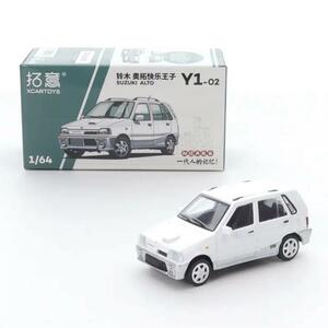 【即決】 日本未発売 XCARTOYS 1/64 スズキ アルト ホワイト モデルカー ミニカー SUZUKI ALTO