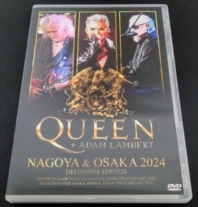 QUEEN + ADAM LAMBERT - NAGOYA & OSAKA 2024(2DVDR)2024年2月4日名古屋&7日大阪公演