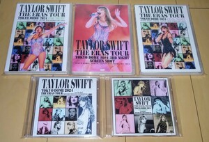 TAYLOR SWIFT - 東京ドーム4公演映像 DVDR盤9枚セット/2024年2月7・8・9・10日