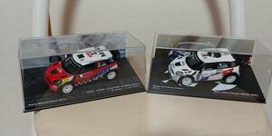 ★ixo ALTAYA MINI ミニ ジョンクーパーワークスWRC 2011年 2012年 2台セット 1/43