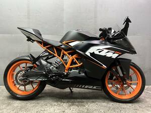 KTM　RC2０0正規　走行浅いバリ物　１円売り切り・・・即決も可★●（CBR　R‐２５　ニンジャ　GSX）