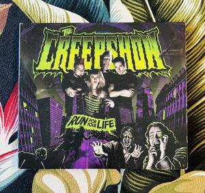 The Creepshow CD Run For Your Life .. 2008 Original Canada Pressing サイコビリー ロカビリー 女性Vo