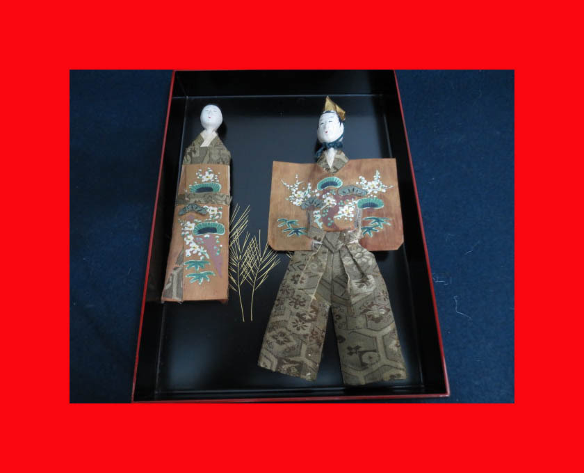 [Doll Museum] Standing Dolls H-57 Hina Dolls, Hina Items, Hina Palace. Makie Hina, season, Annual Events, Doll's Festival, Hina Dolls