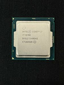 □【Core i7/第6世代/BIOS起動】 Intel CPU Core i7-6700 SR2L2 3.40GHz 最大 4.00GHz インテル □ W02-0325