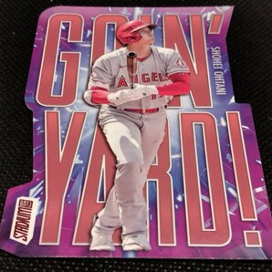 大谷翔平 ダイカット 赤パラレル【2023 TOPPS STADIUM CLUB GOIN' YARD! SHOHEI OHTANI GY-3 RED PARALLEL】 エンジェルス ドジャース レアの画像3