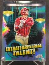 大谷翔平 コズミック 【2023 TOPPS COSMIC CHROME EXTRATERRESTRIAL TALENT ! SHOHEI OHTANI ET-9】 エンジェルス ドジャース_画像1