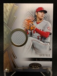 大谷翔平 400枚限定 レリック 【2023 TOPPS TIRE ONE BASEBALL TIRE ONE RELICS SHOHEI OHTANI T1R-SO2】 エンジェルス ドジャース レア