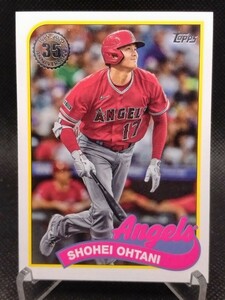 大谷翔平 新作 【2024 TOPPS SERIES 1 1989 TOPPS BASEBALL SHOHEI OHTANI 89B-16】 エンジェルス ドジャース