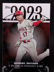 大谷翔平 【2024 TOPPS SERIES 1 2023 GREATEST HITS SHOHEI OHTANI 23GH-13】 エンジェルス ドジャース