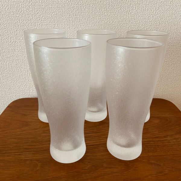 ADERIA GLASS きらめくビアグラス　ロングタンブラー　5個セット　ビールを楽しむためのグラス！
