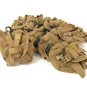 【米軍放出品】MOLLE2 キャンティーンポーチ 10個 コヨーテブラウン サバゲー ミリタリー 1QTキャンティーンカバー USMC(80)☆CC31Cの画像3