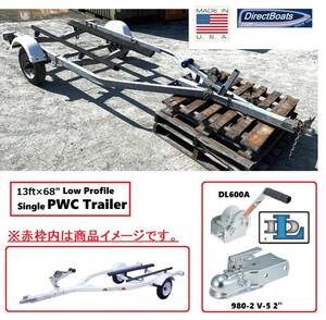 [ America made ]DirectBoats PWC trailer Jet Ski trailer 900Kg loading winch 2 -inch coupler the US armed forces discharge goods ( direct )YC16AM-N#24