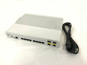 【米軍放出品】☆Cisco Catalyst 2960Cシリーズスイッチ コンパクトL2LANスイッチ WS-C2960CG-8TC-L (80) ☆AC1CK-2#24