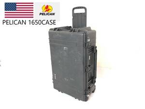 【米軍放出品】☆ツールボックス ハードケース キャリーケース ペリカン/Pelican 1650CASE 道具箱 キャスター付 (180)BB20EK#23