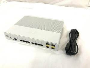 【米軍放出品】☆Cisco Catalyst 2960Cシリーズスイッチ コンパクトL2LANスイッチ WS-C2960CG-8TC-L (80)☆CC11AL