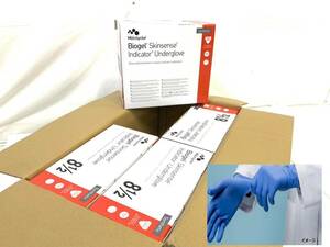  new goods Biogel rubber gloves surgical glove surgery . gloves 200 sheets Vaio gel L-XL size (8-1/2) 40685 men like animal hospital (140)*XC14KK-2