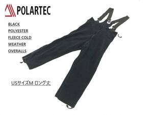 【米軍放出品】GOODWILL POLARTEC/ポーラテック フリース オーバーオール ズボン Mサイズ(80)☆CC30I