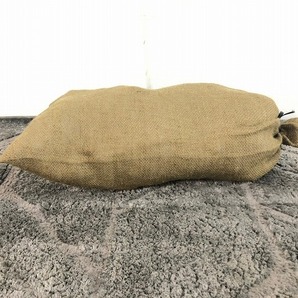 【米軍放出品】☆未使用品 土のう袋 土嚢袋 20枚 麻袋 W30×H50×D20cm 防災 工事 キャンプ アウトドア (100)☆CC21Nの画像3