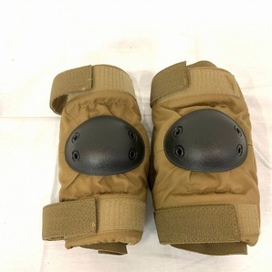 【米軍放出品】☆B.P.E エルボーパッド ニーパッド 5セット Sサイズ ミリタリー サバゲー カラー(黒) (100)☆CC29Aの画像2