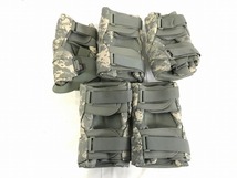 【米軍放出品】☆B.P.E エルボーパッド5組 ニーパッド5組 Sサイズ ミリタリー サバゲー プロテクター (140) ☆AC4EK-W#23_画像2