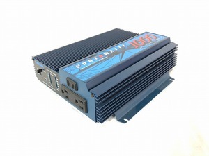 【米軍放出品】パワーインバーター 10-15VDC 1000W 電源装置 STATPOWER 災害 緊急時 非常用電源 (80) ☆BB23RK-W#24