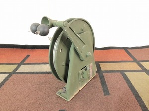 【米軍放出品】アースリール 接地リール 15m 自動巻き Hannay Reels HGR50-50-10 (120) ☆BB26GK-W#24