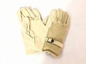 【米軍放出品】未使用品 作業用グローブ 革手袋 牛革 サイズ3(全長26cm) NATIONWIDE (コンパクト) ☆BB27SK-W#24