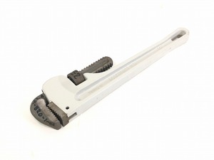 [ the US armed forces discharge goods ] aluminium pipe wrench Valley 32cm(14 -inch ) piping tool water service construction work (60) *BC5QK-W#24